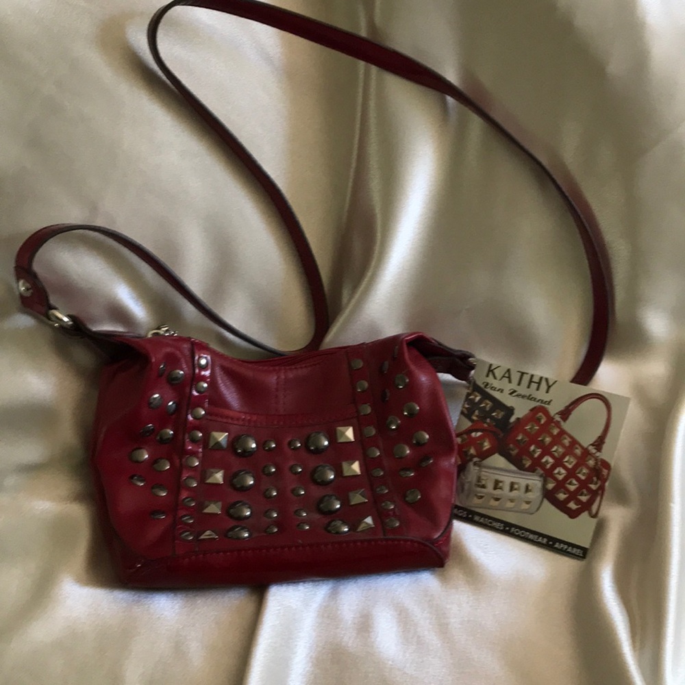 KATHY VAN ZEELAND vinyl Handbag